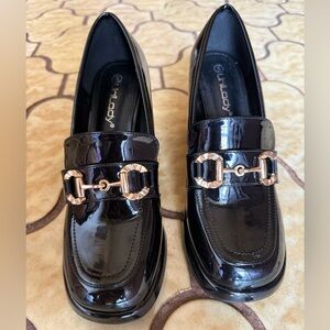 Black Patent Leather Pumps